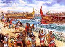 援軍抵達之前 雅典人又在海上吃了敗仗
