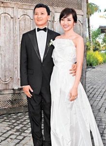 侯佩岑結婚現場