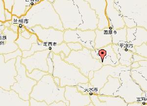 良邑鄉在甘肅省內位置