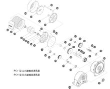 減速電機撲面圖