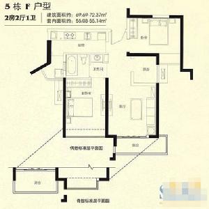 樓盤戶型圖舉例