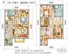 樓盤戶型圖舉例