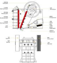 鄂式破碎機結構圖