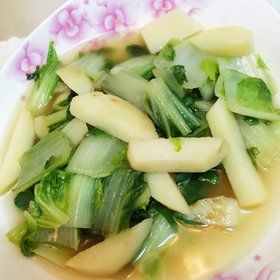 小白菜燉土豆