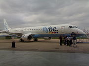 （圖）Flybe的E-195