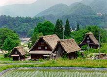 白川鄉和五屹山歷史村座