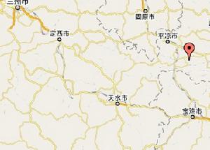 木林鄉在甘肅省內位置