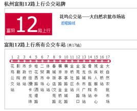 杭州富陽12路