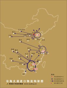 虎橋國際各分公司位置及業務輻射範圍