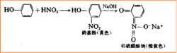 苯酚與硝酸反應