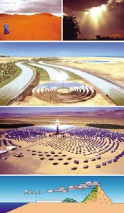 （圖）沙漠發電廠
