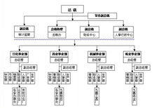 九鑫集團組織結構圖