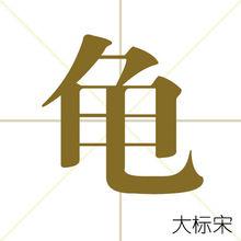 龜[中國漢語漢字]