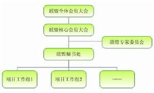 深圳市LED標準產業聯盟組織架構