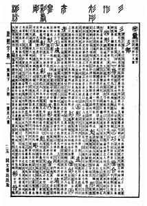 同文書局本《康熙字典》書影