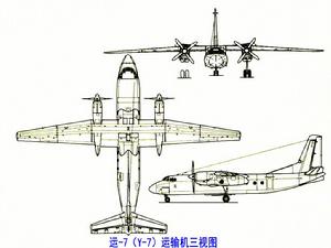 運-7三視圖