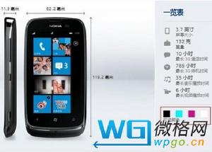 諾基亞Lumia 610C