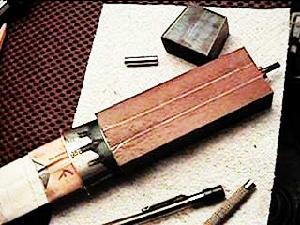 （圖）用於製作劍柄的木塊