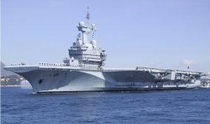 French aircraft carrier Charles de Gaulle