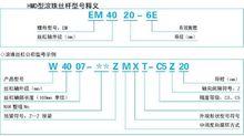 NSK HMD滾珠絲桿型號釋義