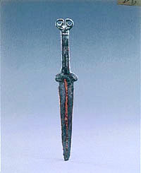 匈奴族武器  青銅短劍