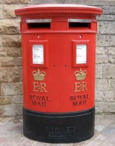 英國皇家郵政 郵筒