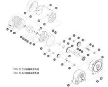 減速電機撲面圖