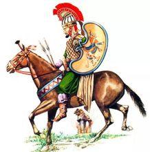 早期的波斯騎兵部隊 並不比步兵隊伍來得精銳