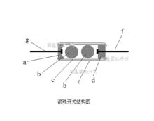 滾珠開關結構圖