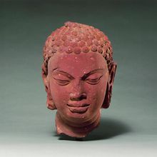 笈多時代的佛陀頭像
