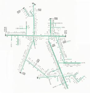 南昌鐵路局管轄範圍圖