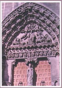 （圖）主教堂南門的裝飾雕刻
