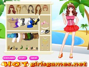 時尚沙灘女郎 時尚沙灘女郎