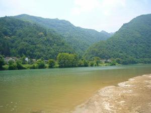 長安河汶水河交匯處