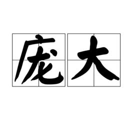 龐大[漢語詞語]