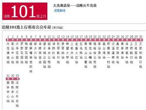 涪陵公交101路