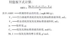 羥值計算方法