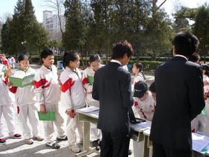 （圖）中國綠E行動（校園行）之人大附中活動