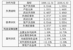 SAS財務分析模型