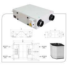 義大利Dada Home全熱交換中央新風結構圖