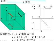 投影面垂直線