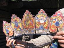 雲南普米族本教超度儀式的法冠