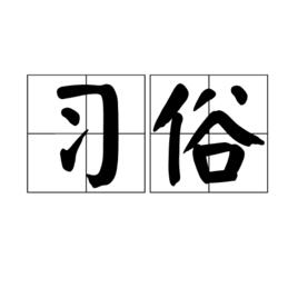 習俗[傳統文化名詞]