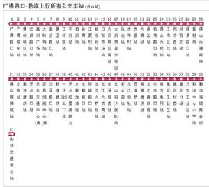 佛山公交廣佛路口-勒流