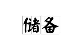 儲備[生理學名詞]