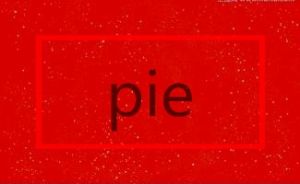 pie