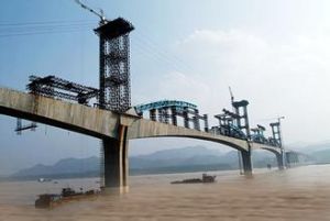 宜萬鐵路宜昌長江大橋