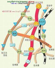 台灣省彰化縣福興鄉交通圖