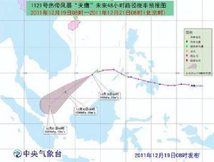 天鷹[一種颱風的名稱]