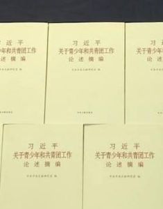 習近平關於青少年和共青團工作論述摘編